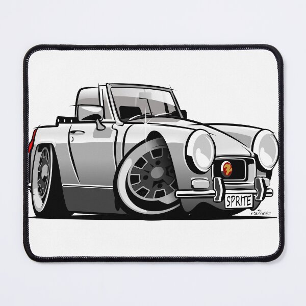 Item preview, Austin Healey Sprite mark 4 facelift white designed and sold by car2oonz.