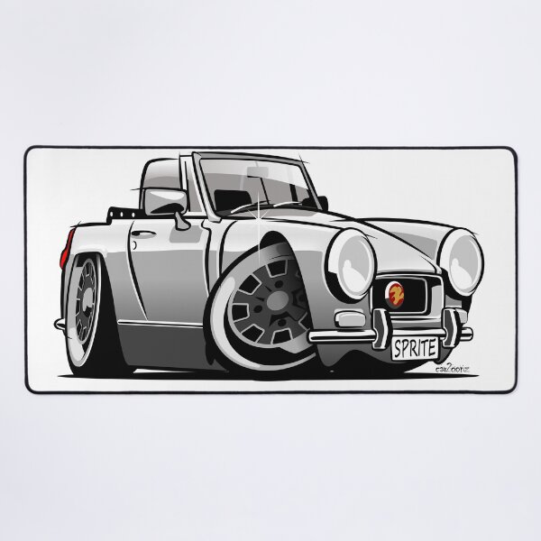 Item preview, Austin Healey Sprite mark 4 facelift white designed and sold by car2oonz.