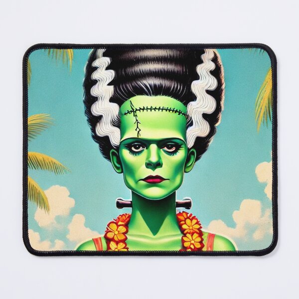Item preview, Bride of Frankenstein Goes Hawaiian designed and sold by LateNightInn.