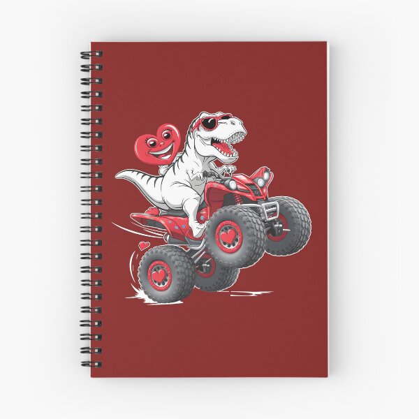 Item preview, Funny T-Rex Riding Quad Valentine Design for Boys and Kids designed and sold by zbox1.