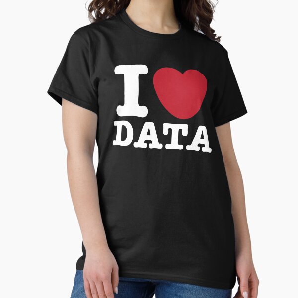 Item preview, I Heart Data designed and sold by teesaurus.