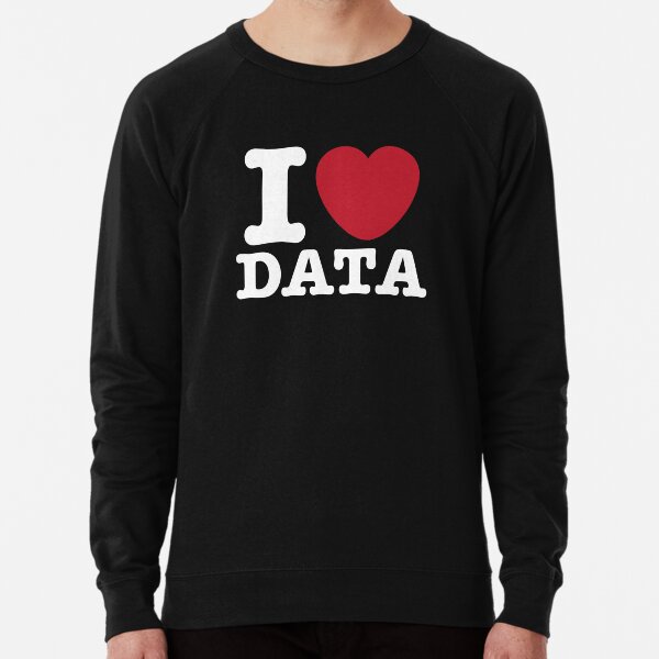 Item preview, I Heart Data designed and sold by teesaurus.