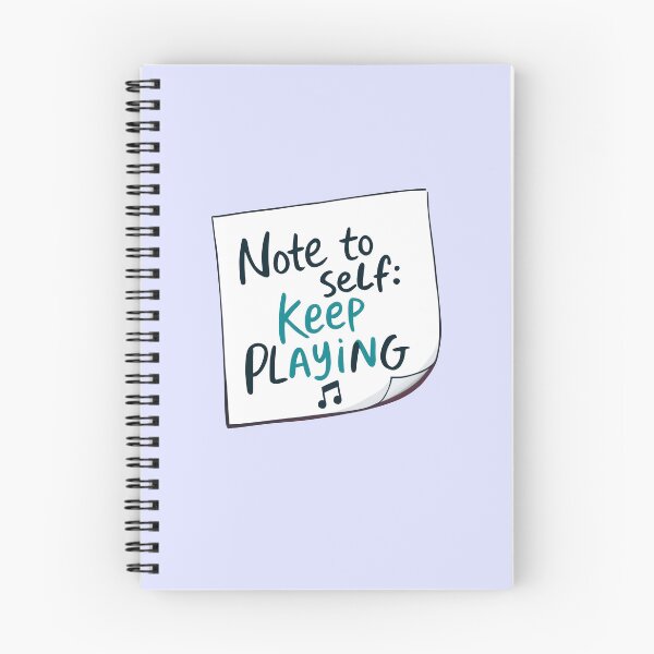 Item preview, Note to Self - Keep Playing Music : Sticky Note  designed and sold by Jollys-ArtShop.