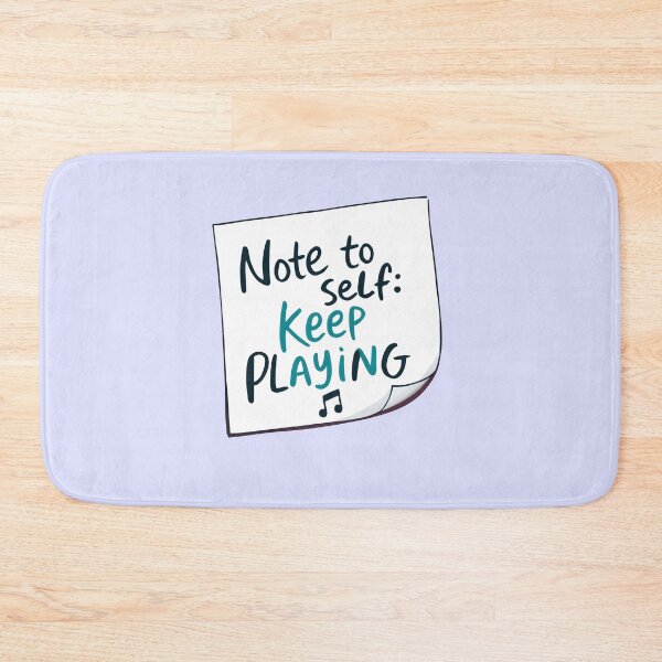 Item preview, Note to Self - Keep Playing Music : Sticky Note  designed and sold by Jollys-ArtShop.