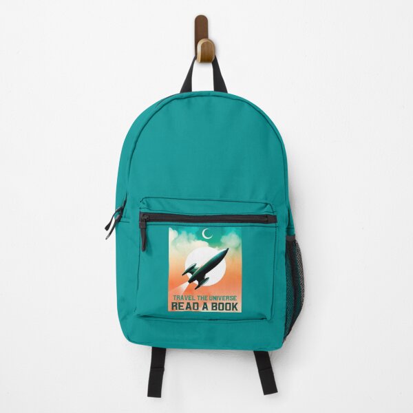 Item preview, Travel the Universe: Read a Book rocket ship designed and sold by Grateful-Fool.