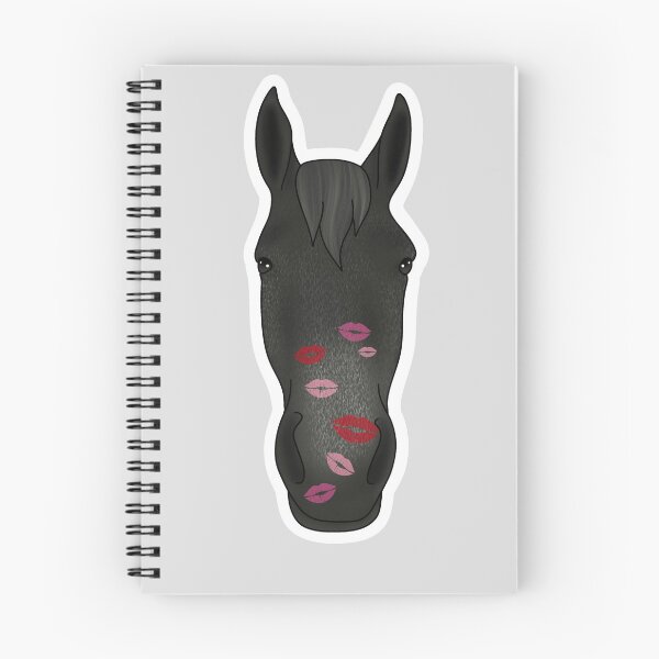 Item preview, Valentines Dark gray horse designed and sold by Bridgethendy.