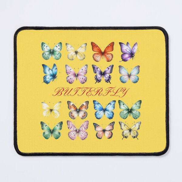 Item preview, An elegant and colourful butterfly collage designed and sold by whee25.