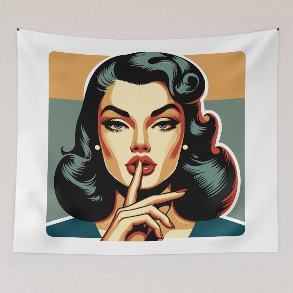 Item preview, Shush! designed and sold by Delemore Art.