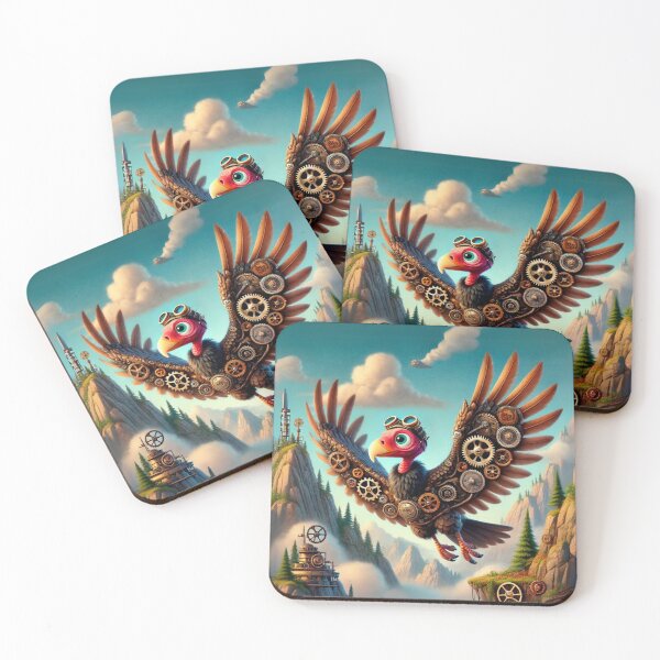 Item preview, Steampunk Turkey Vulture designed and sold by Sillytoe.