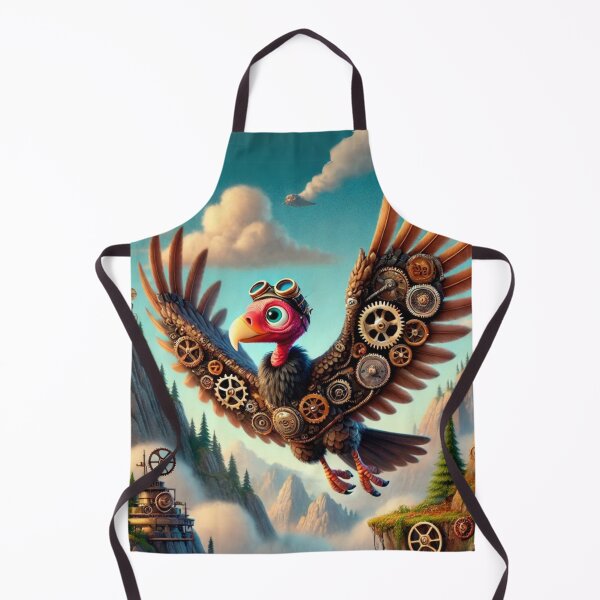 Item preview, Steampunk Turkey Vulture designed and sold by Sillytoe.