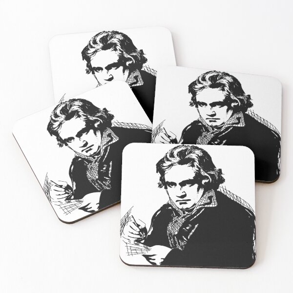 Item preview, Ludwig van Beethoven Pencil Portrait designed and sold by umayana.art.