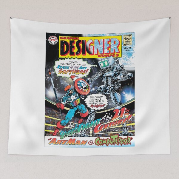 Item preview, ART-MAN vs COMPUTERROR designed and sold by arlenschumer.