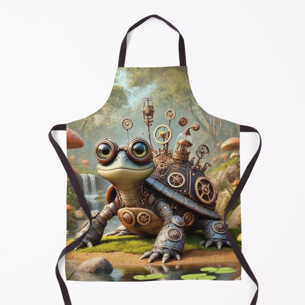 Item preview, Steampunk Turtle Frog designed and sold by Sillytoe.