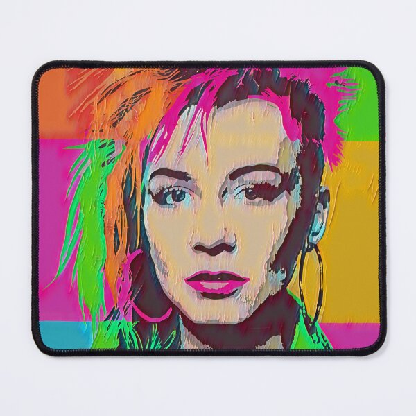 Item preview, Punk Rock 80s Mohican Pop Art painting designed and sold by paulo silveira.