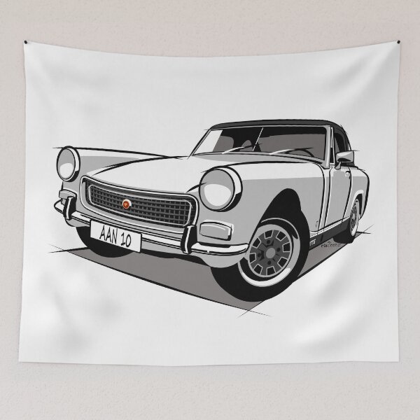 Item preview, Austin Sprite mk4 white designed and sold by car2oonz.