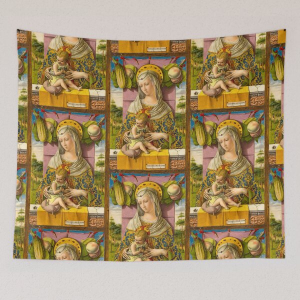 Item preview, Madonna and Child: A Renaissance Masterpiece by Carlo Crivelli, circa 1480 designed and sold by HistoryOnWalls.