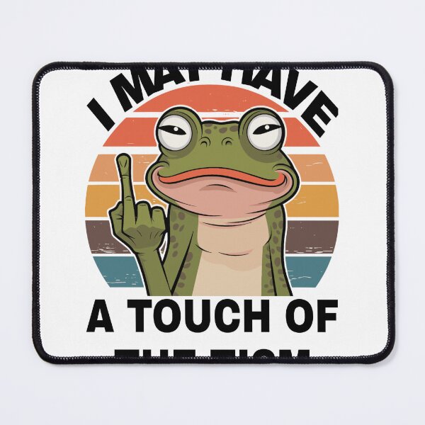 Item preview, Tism Frog I May Have A Touch of The Tism designed and sold by KitonicTees.
