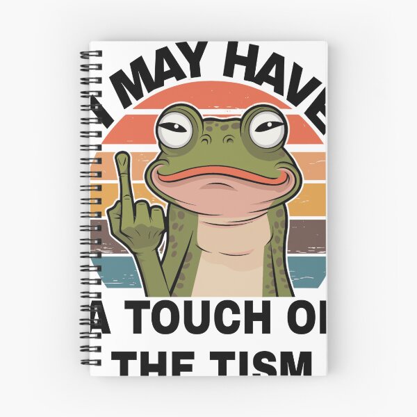 Item preview, Tism Frog I May Have A Touch of The Tism designed and sold by KitonicTees.