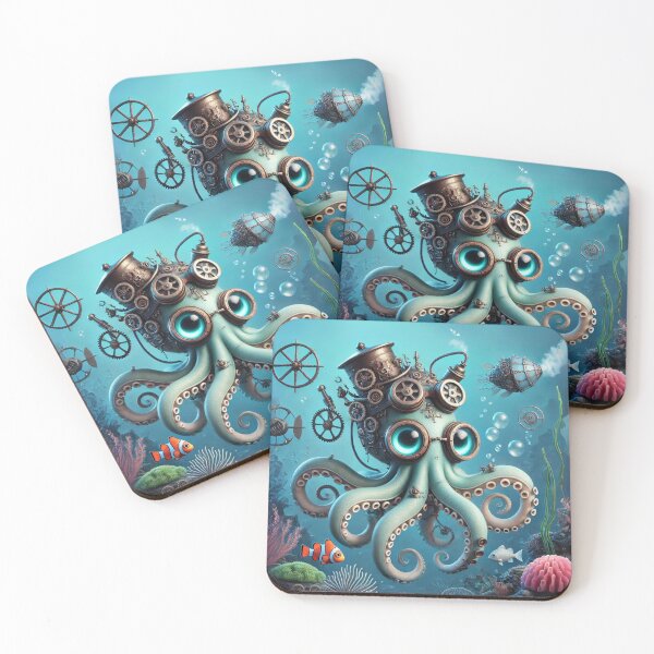 Item preview, Steampunk Tusoteuthis designed and sold by Sillytoe.