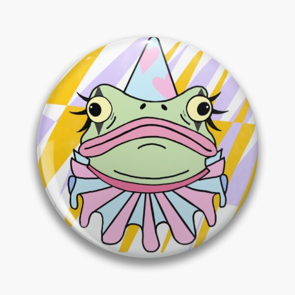 Artikelvorschau, Froschclown entworfen und verkauft von Natsflores.