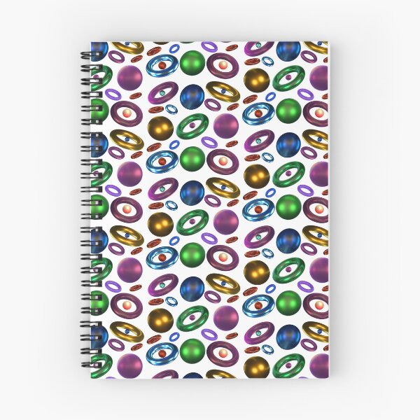 Item preview, colorful rings pattern designed and sold by GEWINN.