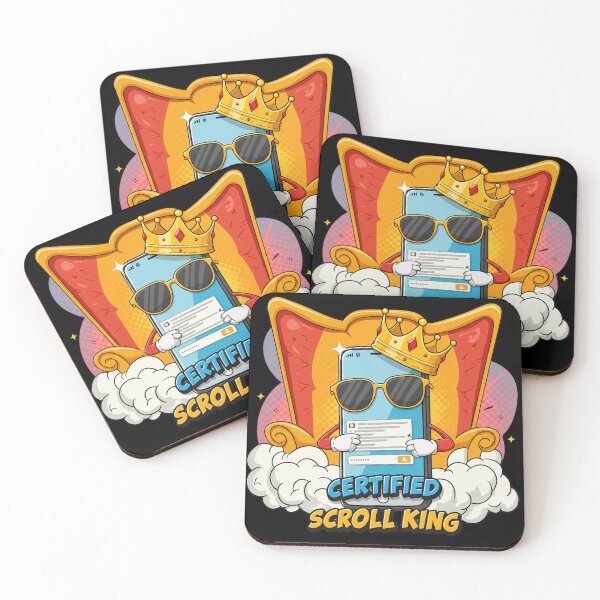 Item preview, Certified Scroll King designed and sold by mrchavish.
