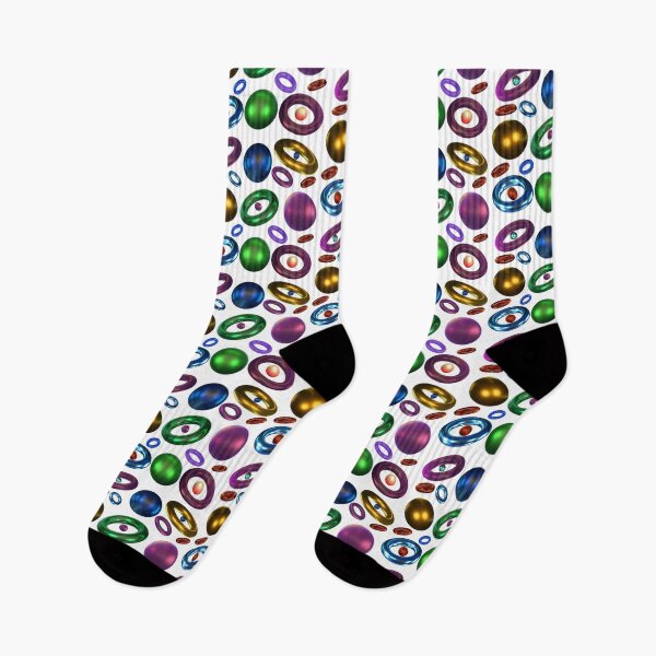 Item preview, colorful rings pattern designed and sold by GEWINN.