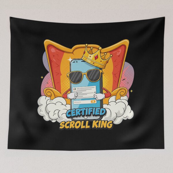 Item preview, Certified Scroll King designed and sold by mrchavish.