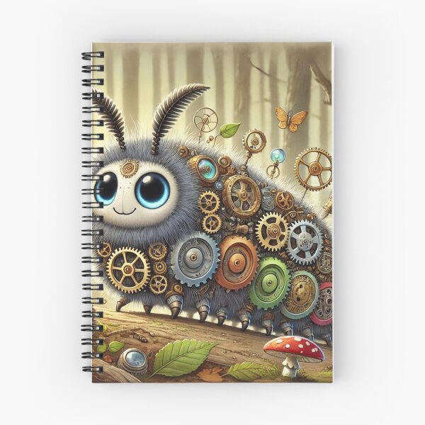 Item preview, Steampunk Tussock Moth Caterpillar designed and sold by Sillytoe.