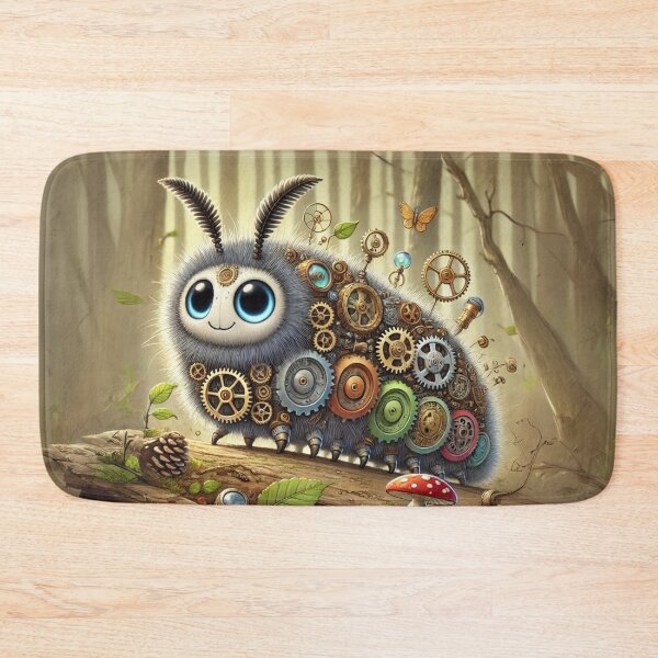 Item preview, Steampunk Tussock Moth Caterpillar designed and sold by Sillytoe.