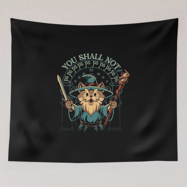 Item preview, You Shall Not PSPSPS designed and sold by World Domination For Cats ®.