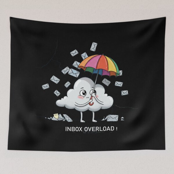 Item preview, Inbox Overload designed and sold by mrchavish.