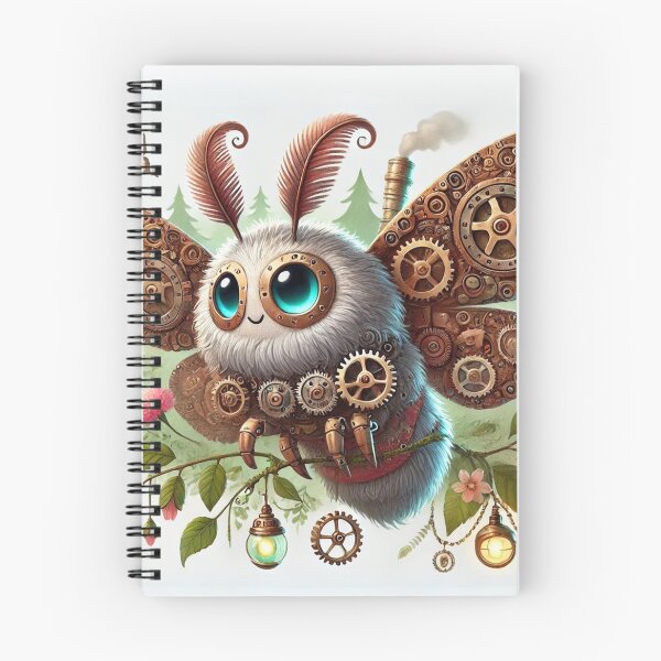 Item preview, Steampunk Tussock Moth designed and sold by Sillytoe.