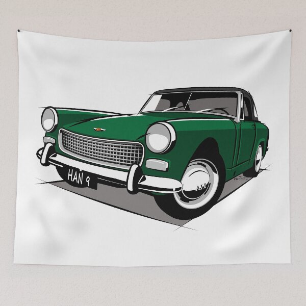 Item preview, Austin Healey Sprite mark IV green designed and sold by car2oonz.