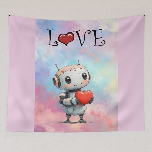 Item preview, VALENTINE'S DAY - IT'S ALL A BOT LOVE 2 designed and sold by Tammera.