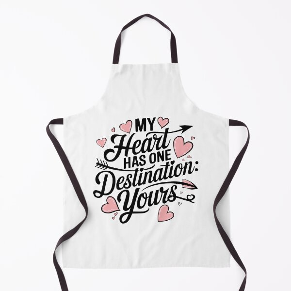 Item preview, My heart has one destination: yours. Love quotes designed and sold by Dizartico.