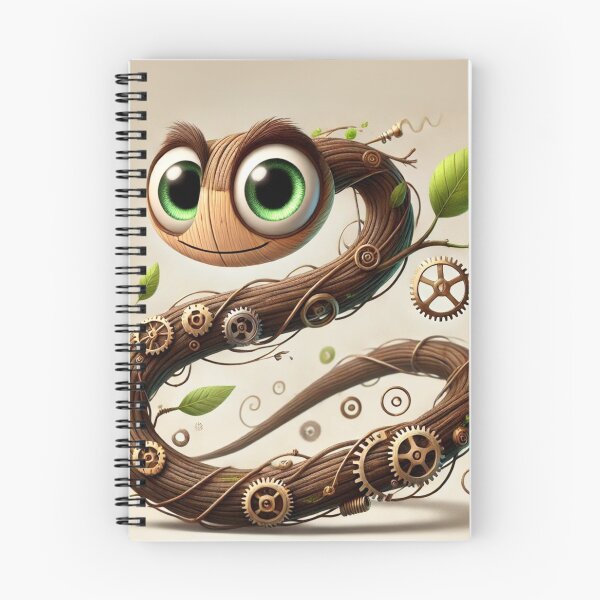 Item preview, Steampunk Twig Snake designed and sold by Sillytoe.