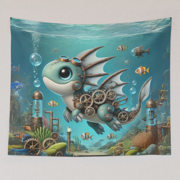 Item preview, Steampunk Tylosaurus designed and sold by Sillytoe.