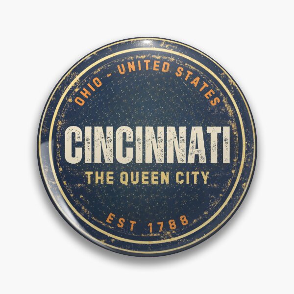 Item preview, Cincinnati - Ohio - The Queen City - United States designed and sold by GoodOldVintage.