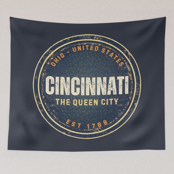 Item preview, Cincinnati - Ohio - The Queen City - United States designed and sold by GoodOldVintage.