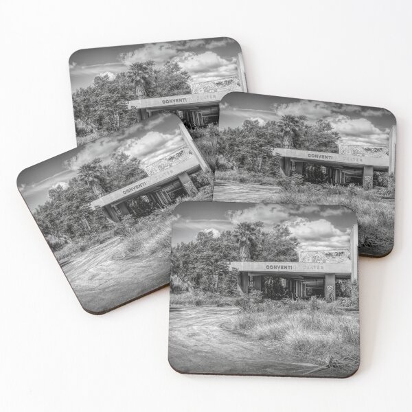 Item preview, Abandoned Hotel, Kissimmee, Florida 2 BW designed and sold by jrtwynam.