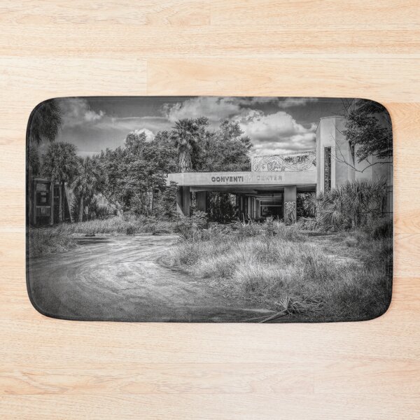 Item preview, Abandoned Hotel, Kissimmee, Florida 2 BW designed and sold by jrtwynam.