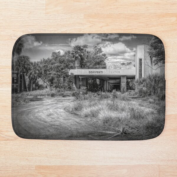 Item preview, Abandoned Hotel, Kissimmee, Florida 2 BW designed and sold by jrtwynam.