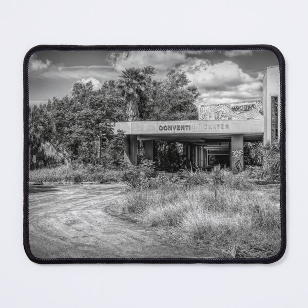 Item preview, Abandoned Hotel, Kissimmee, Florida 2 BW designed and sold by jrtwynam.