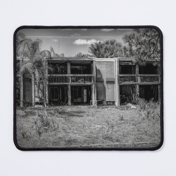 Item preview, Abandoned Hotel, Kissimmee, Florida 1 BW designed and sold by jrtwynam.