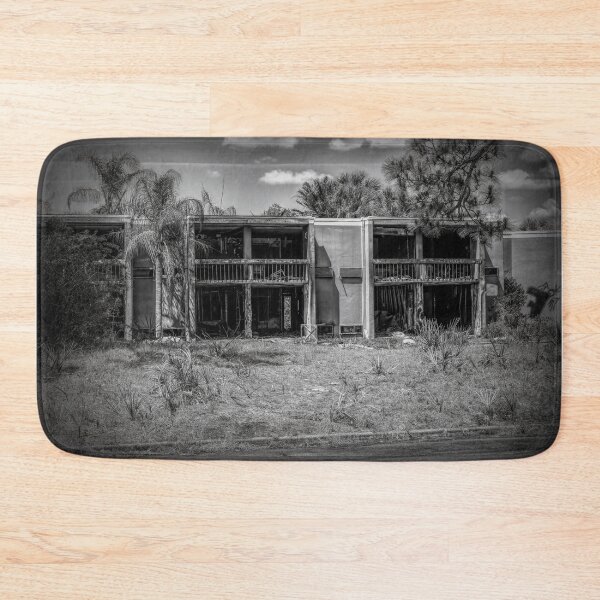 Item preview, Abandoned Hotel, Kissimmee, Florida 1 BW designed and sold by jrtwynam.