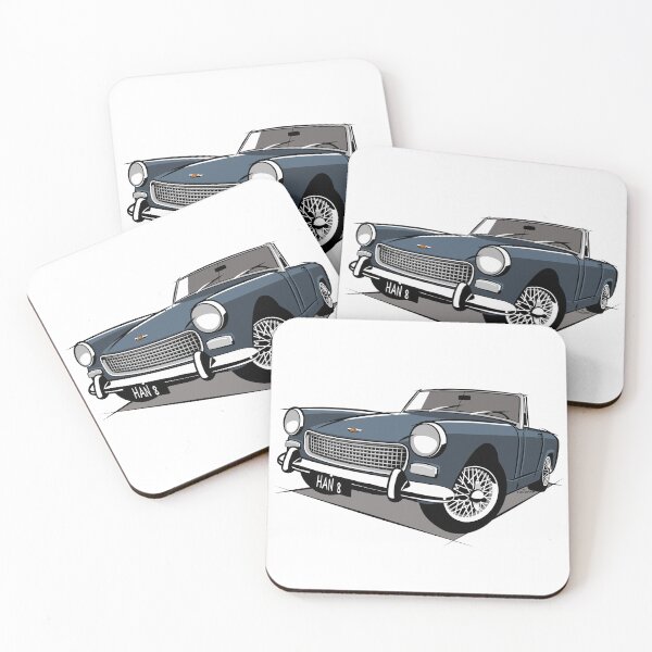 Item preview, Austin Healey Sprite mark III blue designed and sold by car2oonz.