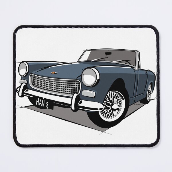 Item preview, Austin Healey Sprite mark III blue designed and sold by car2oonz.