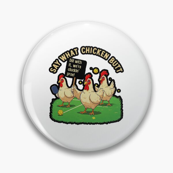 Item preview, FUNNY PICKLEBALL | Dill with it, we’re cluckin’ pros!  designed and sold by FitEnvy.