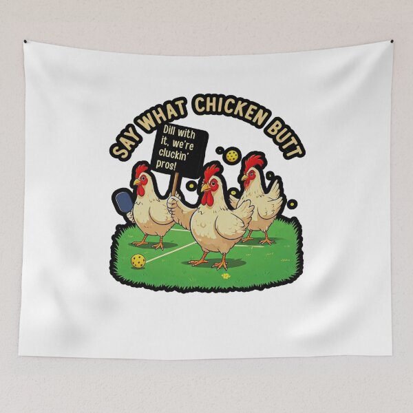 Item preview, FUNNY PICKLEBALL | Dill with it, we’re cluckin’ pros!  designed and sold by FitEnvy.